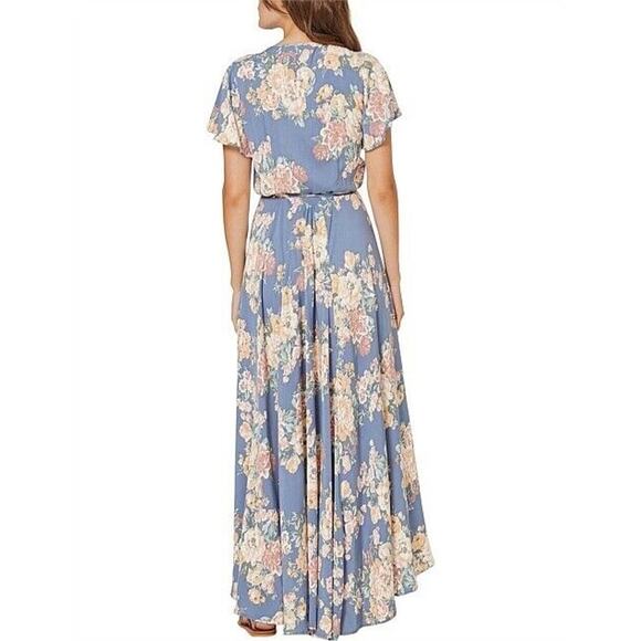 AUGUSTE THE LABEL AUSTRALIA ABIGAIL COTTAGE MUSE FLORAL WRAP MAXIDRESS 2 - Picture 8 of 8